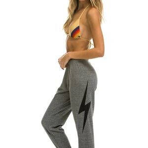 AVN Gray Lightning Bolt Women's Pants